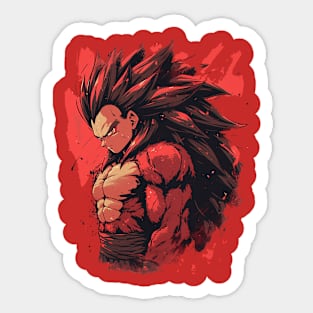 vegeta gt Sticker